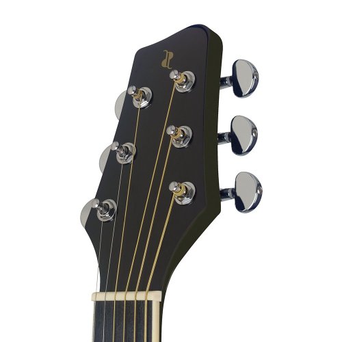 Stagg SA35 ACE-BK LH, elektroakustická kytara typu Auditorium, levoruká