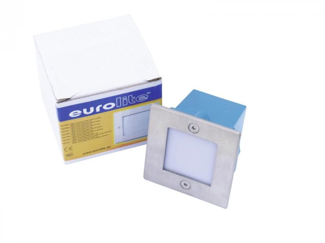 Eurolite LED svítidlo kostka, zápustná, 16 LED, SC - použito (51937070)