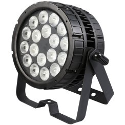 Citronic HIPAR-200, LED PAR 18x 15W RGBLA-UV, IP 65