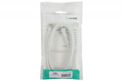 AV:link kabel koaxiální 1x samec - 1x F konektor samec, 2m