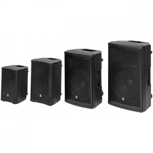 Stagg AS15, aktivní 15" reprobox MP3/BT/USB/TWS, 200W