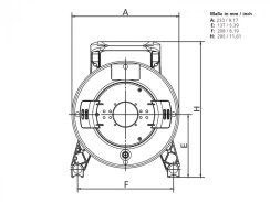 Schill kabelový buben GT 235.RM