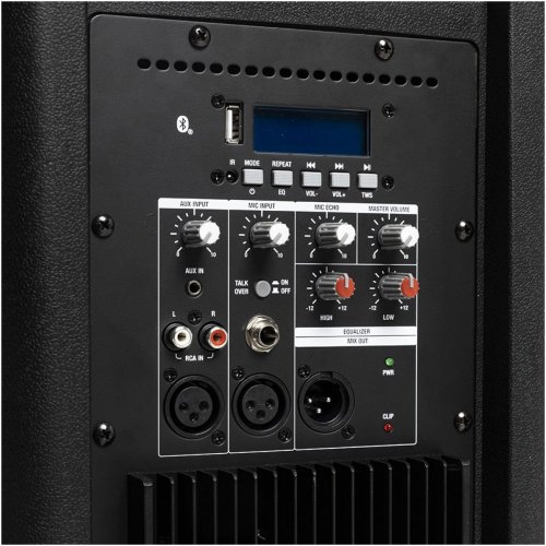 Stagg AS15, aktivní 15" reprobox MP3/BT/USB/TWS, 200W