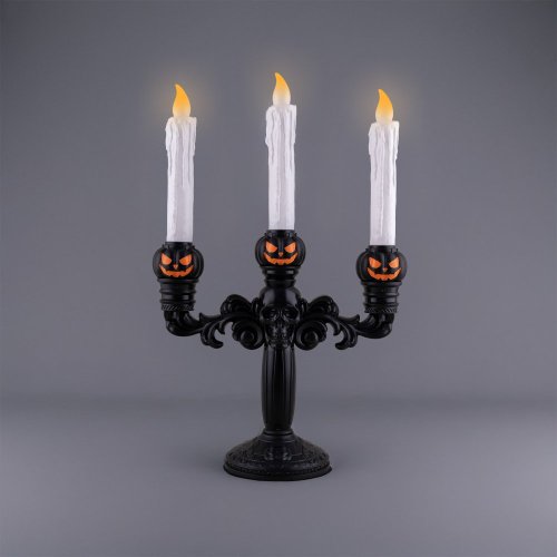 Halloween dýňový svícen