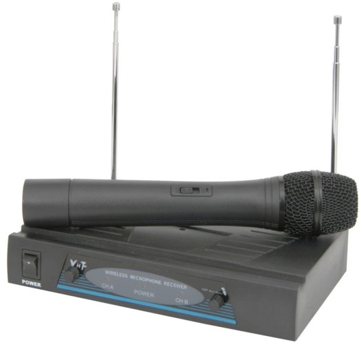 QTX VHF-1 bezdrátový mikrofon, 1 kanálový, 173,8 MHz