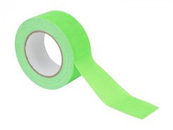 Gaffa páska 50mm x 25m neonově zelená, UV aktivní Gaffa páska 50mm x 25m neonově zelená, UV aktivní