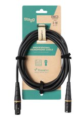 Stagg EMC3, mikrofonní kabel XLR/XLR, 3m Stagg EMC3, mikrofonní kabel XLR/XLR, 3m