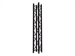 Quadlock S6082-1000, rovný díl 1 m, černý