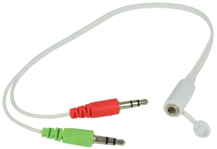 AV:link CH850-GRN, dětská sluchátka s mikrofonem, zelená