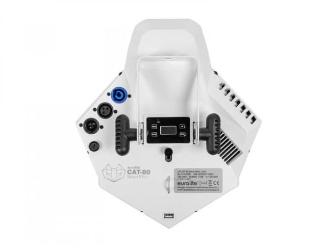Eurolite LED CAT-80, 1x 80W COB, DMX, paprskový efekt bílý