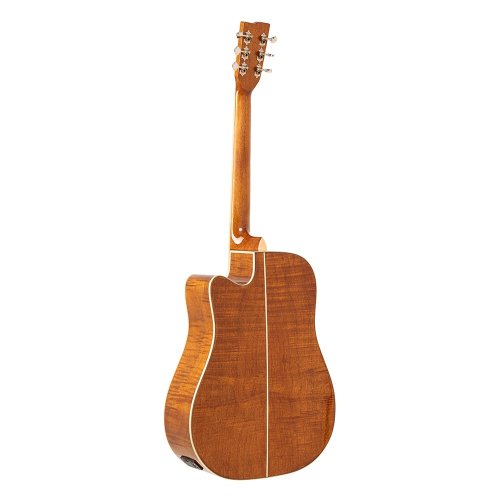 Stagg SA45 DCE-FM, elektroakustická kytara typu Dreadnought