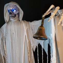 Halloween kostra se zvonkem, 182 cm Halloween kostra se zvonkem, 182 cm