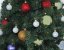 Vánoční dekorační ozdoby, 10 cm, červené, 4 ks - použito (83501260)