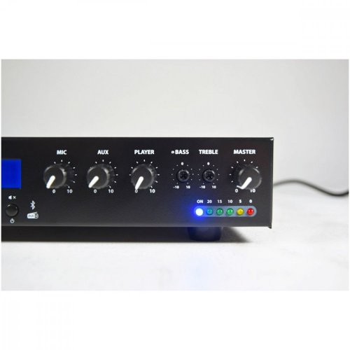 Adastra UX240, 100V mixážní zesilovač, 240W, BT/MP3/ DAB+/FM