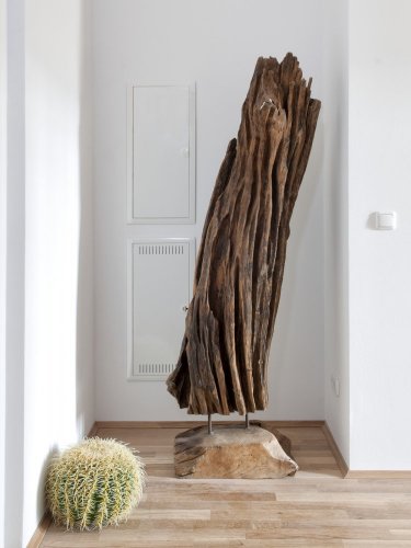 Dekorativní socha přírodního dřeva, 160 cm