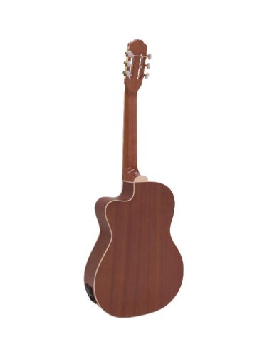 Dimavery CN-600, elektroakustická klasická kytara 4/4, přírodní