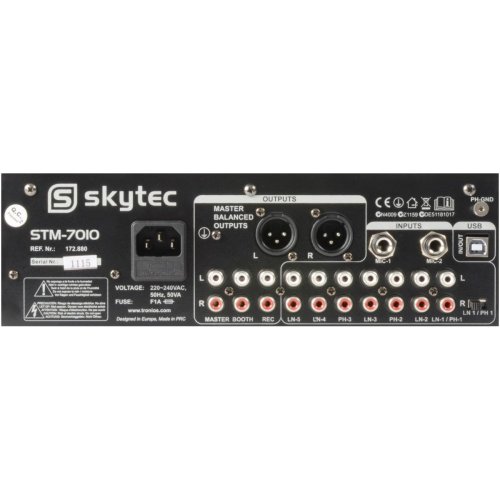 Skytec STM-7010, 4-kanálový mixpult - použito (SK172880)