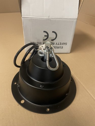 Eurolite MD-2010, motorek 1 ot./min. pro zrcadlové koule do 50 cm, s pojistkou - použito (50301500)