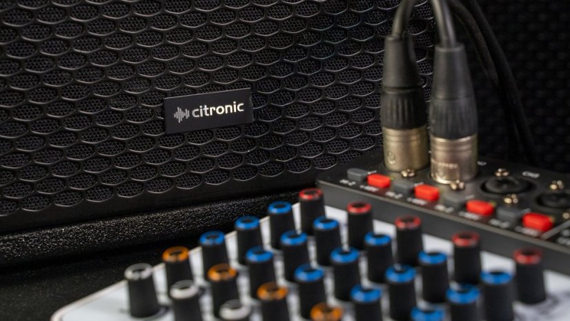 Citronic Q-PAD-8, mixážní pult USB/BT