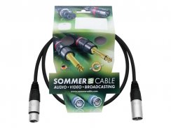 Sommer cable XX-09 2x XLR samec/samice, studiový, 0,9m