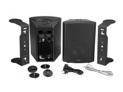 Omnitronic ALP-6A aktivní 6,5" reproboxy 2x45W, černé, cena/pár