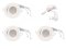 Eurolite LED DL-105-19-WH- bílé, bílé LED - poškozeno (51935600)