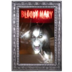 Halloween zrcadlo bloody Mary