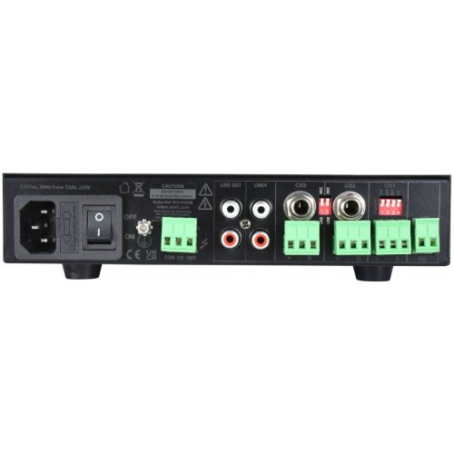 Adastra UA 120, 100V mixážní zesilovač, 120W