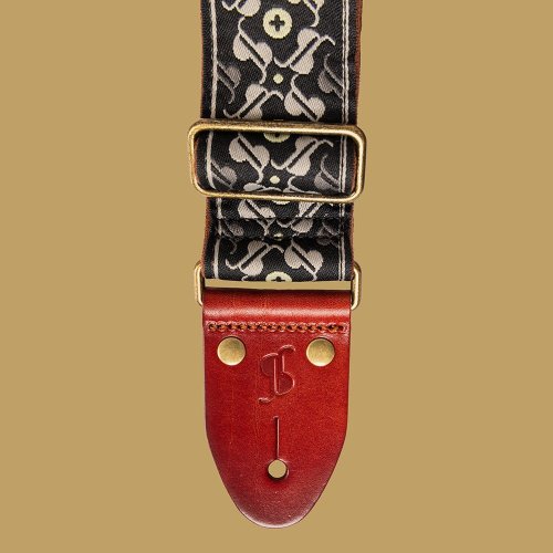 Stagg SWO-30TH-GREY, tkaný nylonový popruh, šedý