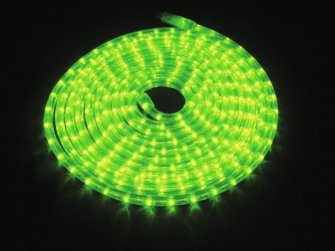 Rubberlight LED RL1-230V, zelený, 9 m