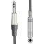 Citronic S6J-EXT600, kabel stereo Jack samec/stereo Jack samice, 6m