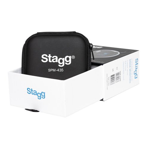 Stagg SPM-435 BK, 4-driver in-ear sluchátka, černá