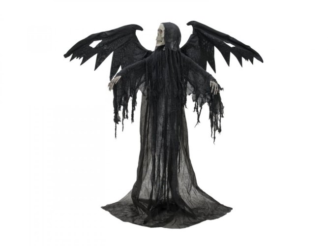 Halloween černý anděl, 175cm