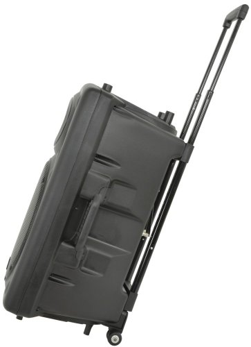 QTX QR15PA, mobilní 15" zvukový systém BT/USB/SD/FM/2xUHF/TWS, 50+50W