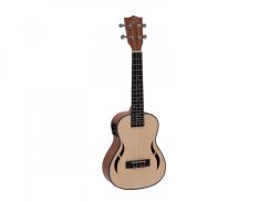 Dimavery UK-800, elektroakustické koncertní ukulele, vrchní deska smrk