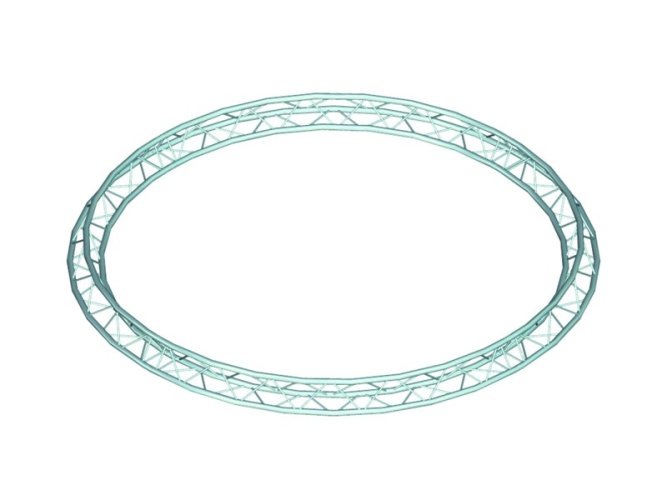 Deco lock DQ-3 kruh, d=6 m (vnitřní), vrcholem vzhůru