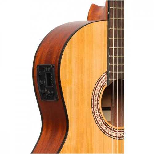 Stagg SCL70 TCE-NAT, elektroakustická klasická kytara 4/4, přírodní