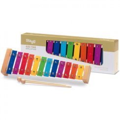 Stagg META-K12 RB, metalofon, 12 barevných kamenů