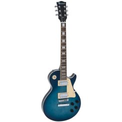 Dimavery LP-750, elektrická kytara, blueburst