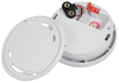 Mercury SD-102P, fotoelektrický kouřový hlásič s vyměnitelnou 9V baterií