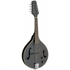 Stagg M50 E BLK, elektroakustická bluegrassová mandolína, černá Stagg M50 E BLK, elektroakustická bluegrassová mandolína, černá