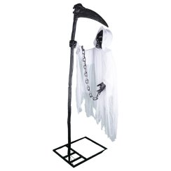 Halloween smrtka s kosou, 180 cm 