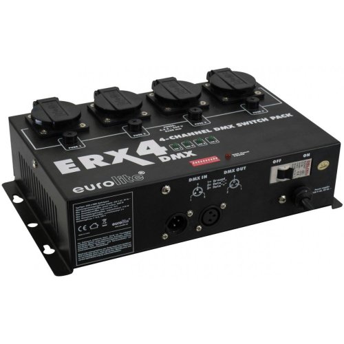 Eurolite ERX-4 DMX, CEE 7/4 - rozbaleno (70064210)