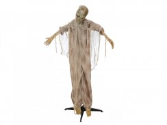 Halloween postava mumie, pohyblivá, 160 cm