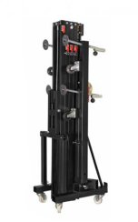 VMB TL-075 PRO teleskopická věž FRONT LOAD, 650cm, 300kg, černá