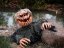Halloween dýňové zombie torzo, 50 cm