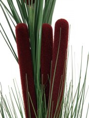 Europalms rákos s orobincem, tmavě zelený, umělý, 152 cm