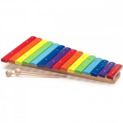 Stagg XYLO-J15 RB, xylofon, 15 barevných kamenů
