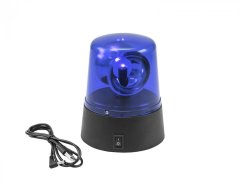 Eurolite LED mini policejní maják modrý, USB/Baterie Eurolite LED mini policejní maják modrý, USB/Baterie
