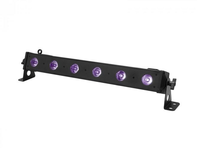 Eurolite LED BAR-6 UV světelná lišta, 6x 1W UV LED